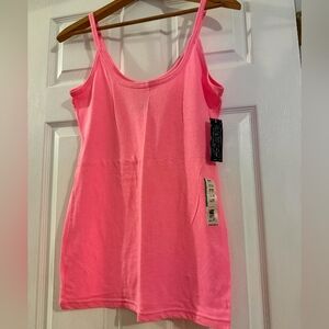 Women’s Pink Slim Tank Top